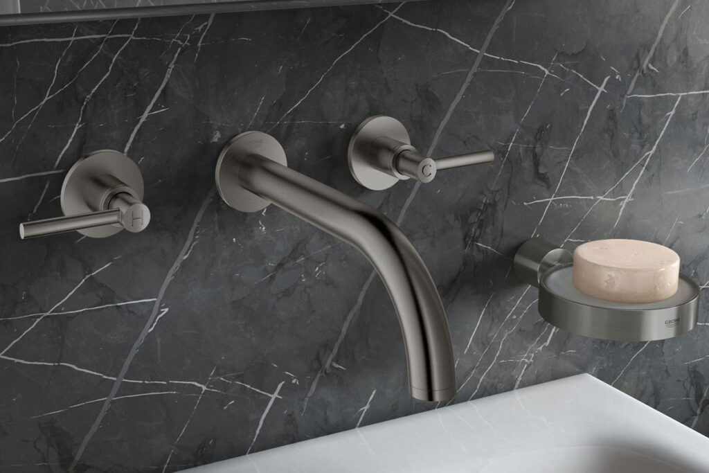 Slavine GROHE Hard Graphite za kupaonicu