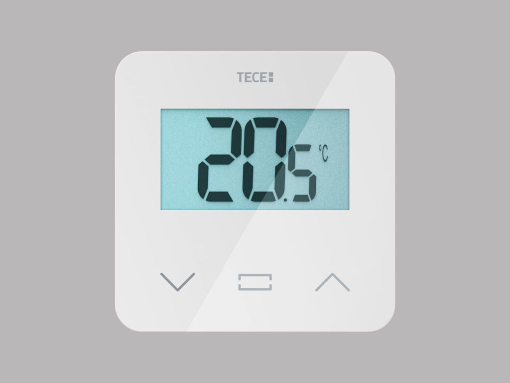 Termostat za regulaciju temperature TECE