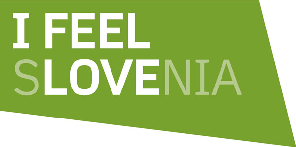 zeleno beli logo I feel Slovenia