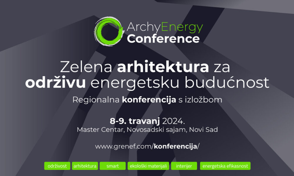 najava za ArchEnergy konferenciju za arhitekturu