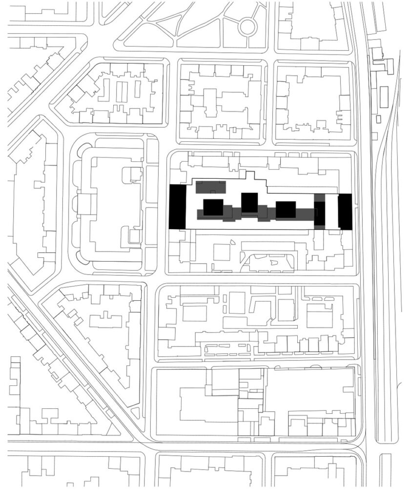 3LHD 291 Stambeni blok Park Knezeva nacrti urbana situacija stambenog bloka