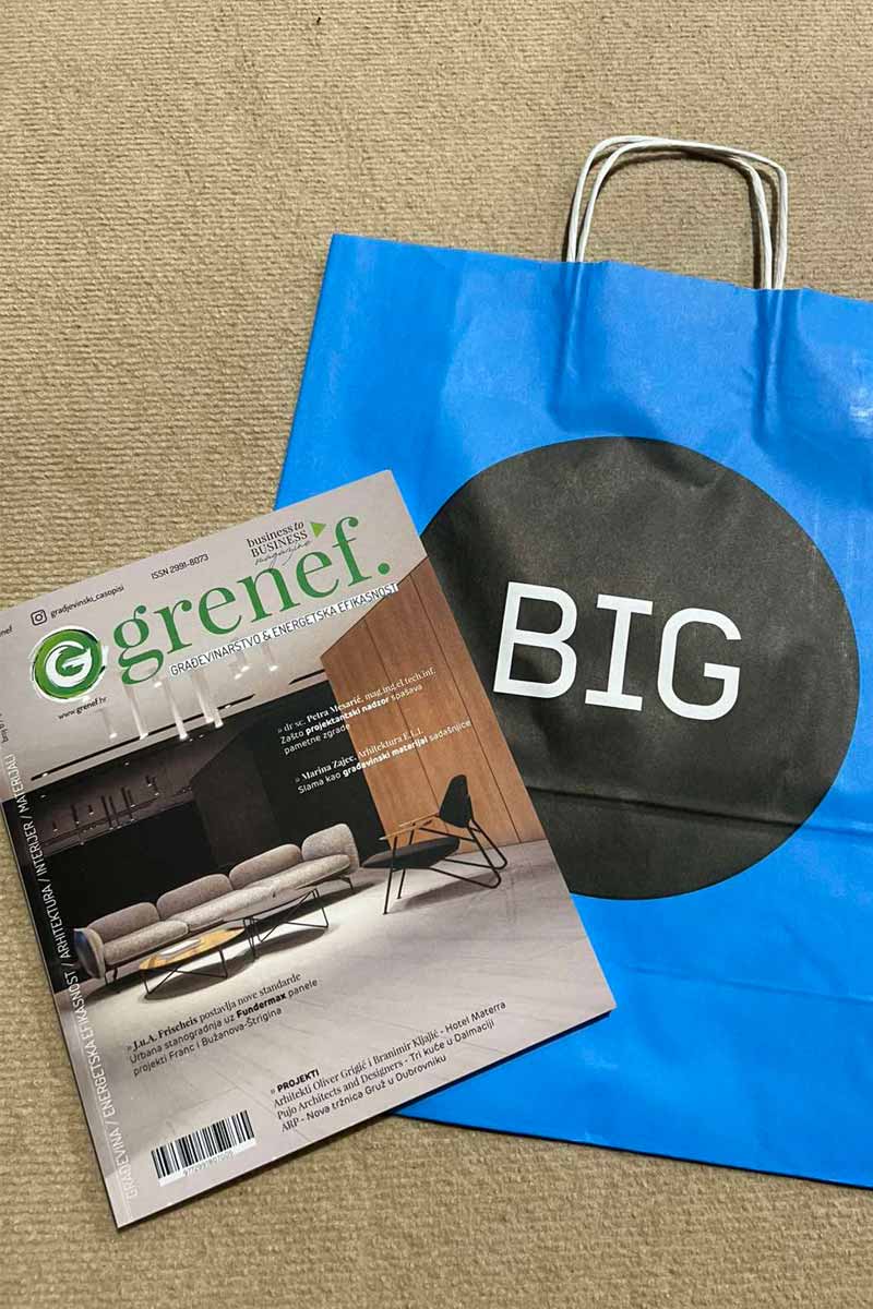 Časopis "grenef." na BIG Architecture Festivalu 2025