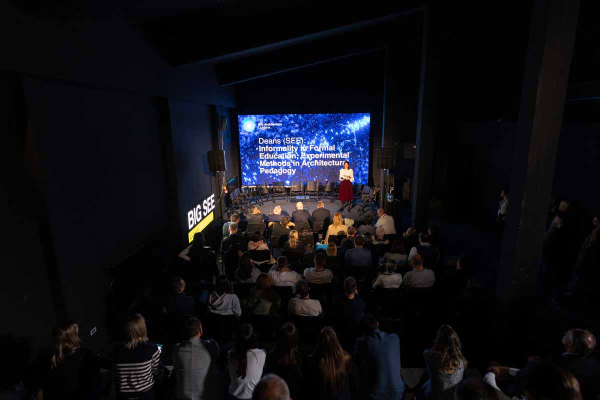 Panel na BIG Architecture Festivalu / foto: Klemen Kržić