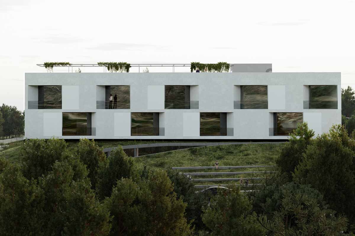 projekt: Stambena zgrada na Cresu / 3D vizualizacija: Albatross