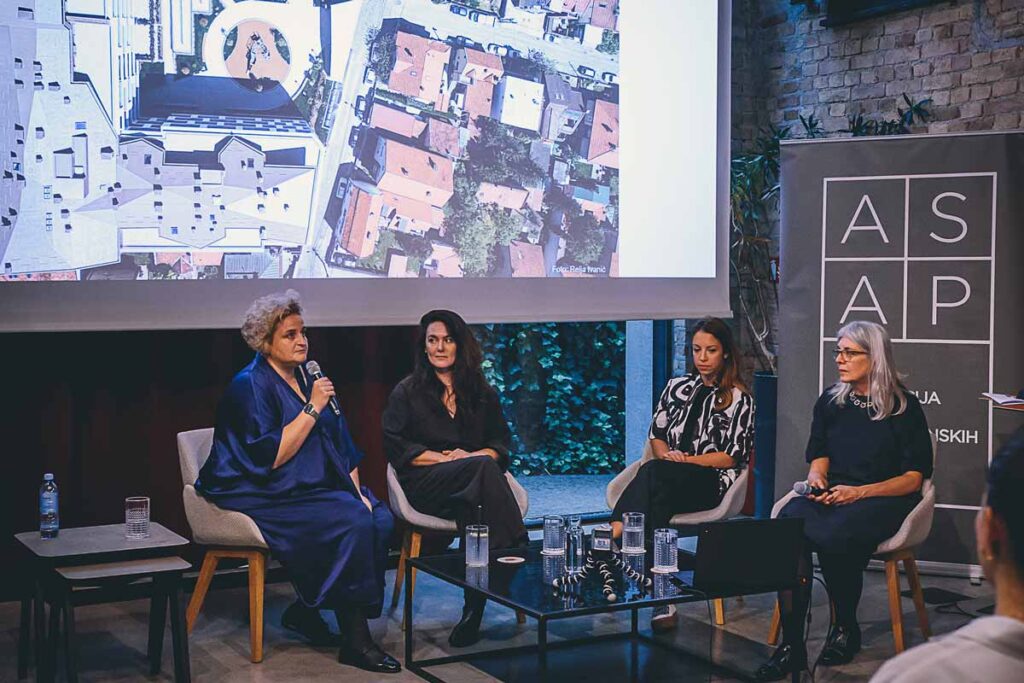 Govornice na Urania x ASAP: Arhitektura Beograda / photo: Edita Sentić