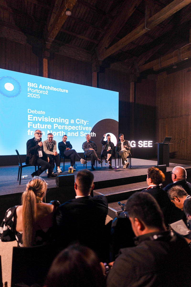 Panel diskusija na BIG Architecture Festivalu 2025 / photo: Matic Dolenc