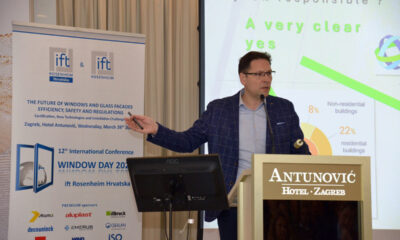 Ing. Alexander Riemer, MBA, na konferenciji DAN PROZORA / photo: Ift Hrvatska d.o.o.