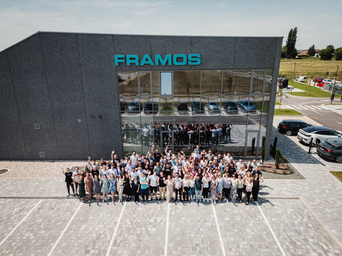 FRAMOS tim ispred FRAMOS Campus-a / foto: FRAMOS