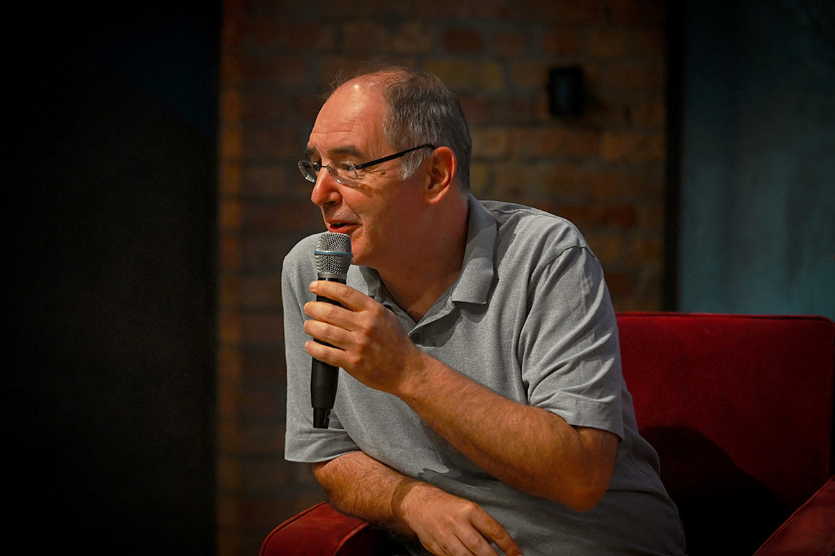 Silvije Novak, partner u 3LHD-u na predavanju Održiva Ura / photo: Denis Lepur