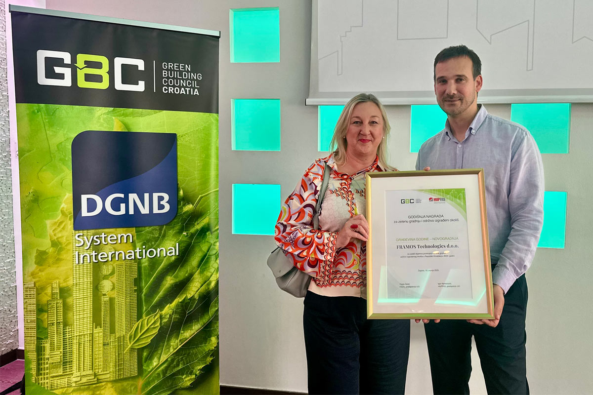 Damir Dolar i Snježana Turalija na dodjeli nagrade GBC / photo: FRAMOS