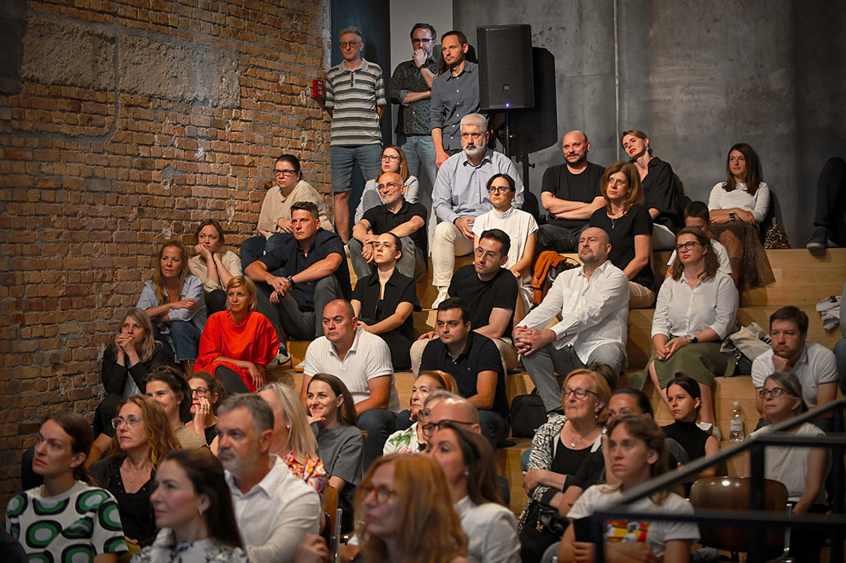 Posjetitelji na predstavljanju projekta Žabica studija 3LHD / photo: Denis Lepur