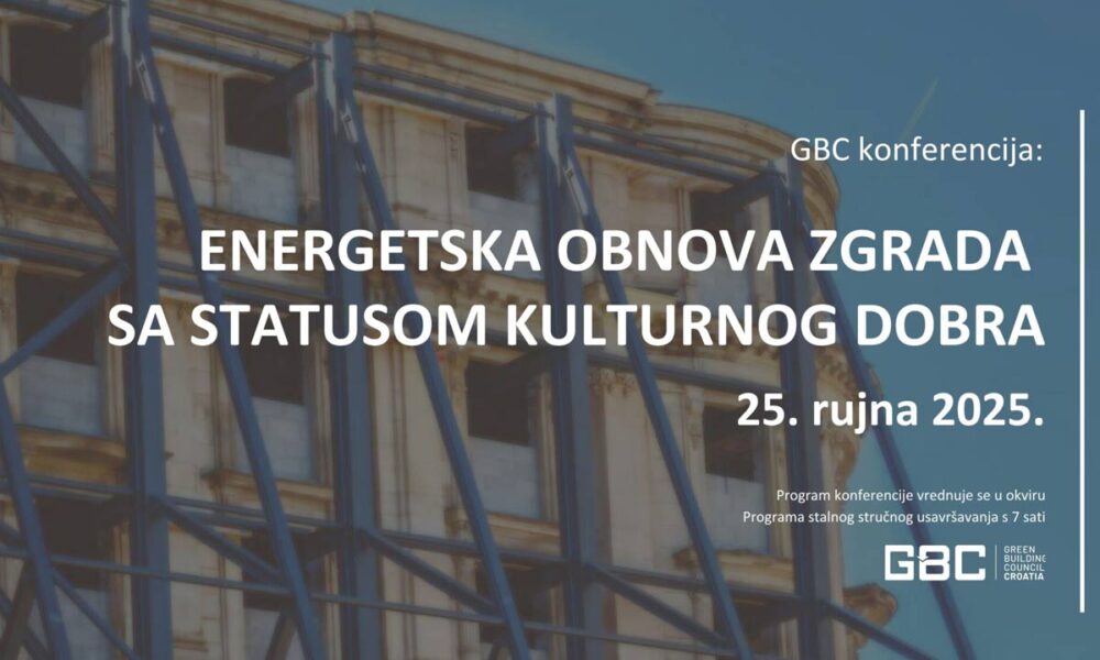 Konferencija Energetska obnova zgrada sa statusom kulturnog dobra / photo: GBC
