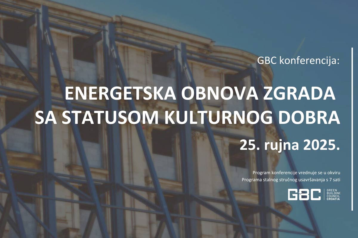 Konferencija Energetska obnova zgrada sa statusom kulturnog dobra / photo: GBC
