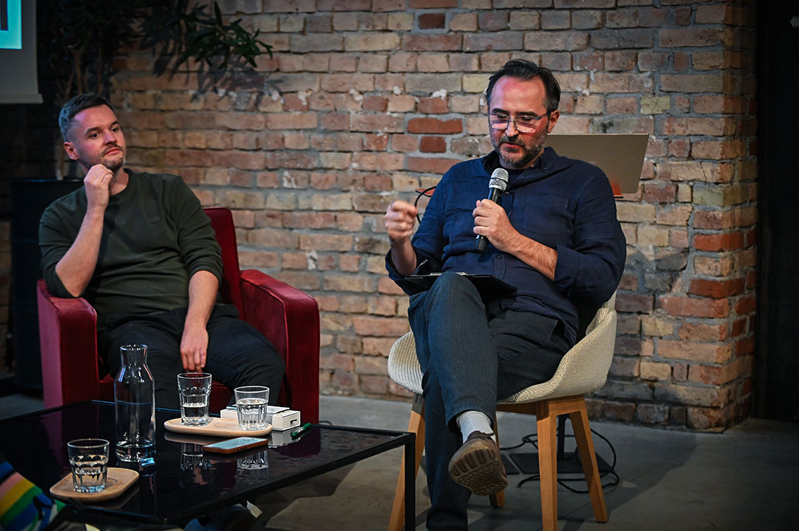 Damir Mance na Javnoj tribini: Standard usluga arhitekata kao ključ profesionalizacije struke / photo: Denis Lepur