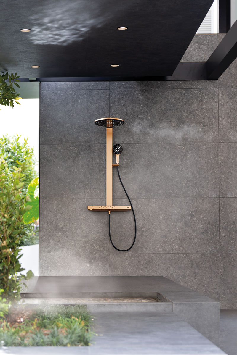 GROHE Rainshower Aqua Pure tuš-sustav / photo: GROHE