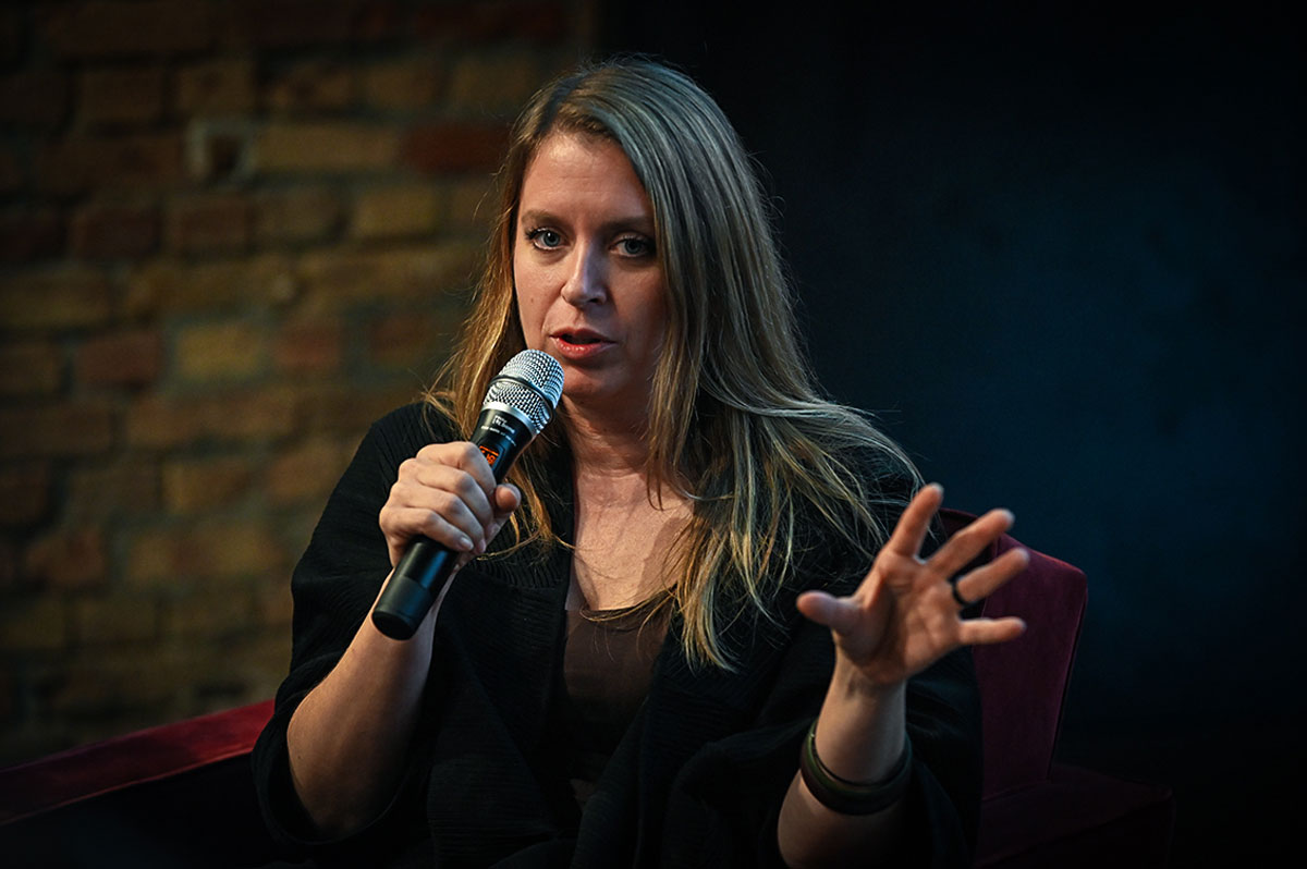 Kata Marunica na Javnoj tribini: Standard usluga arhitekata kao ključ profesionalizacije struke / photo: Denis Lepur