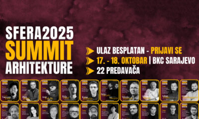 Regionalni summit arhitekture SFERA 2025, govornici / foto: SFERA