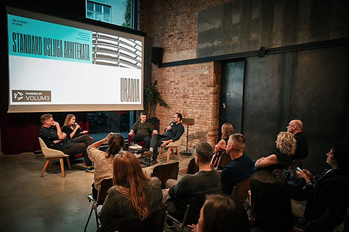 Javna tribina: Standard usluga arhitekata kao ključ profesionalizacije struke / photo: Denis Lepur