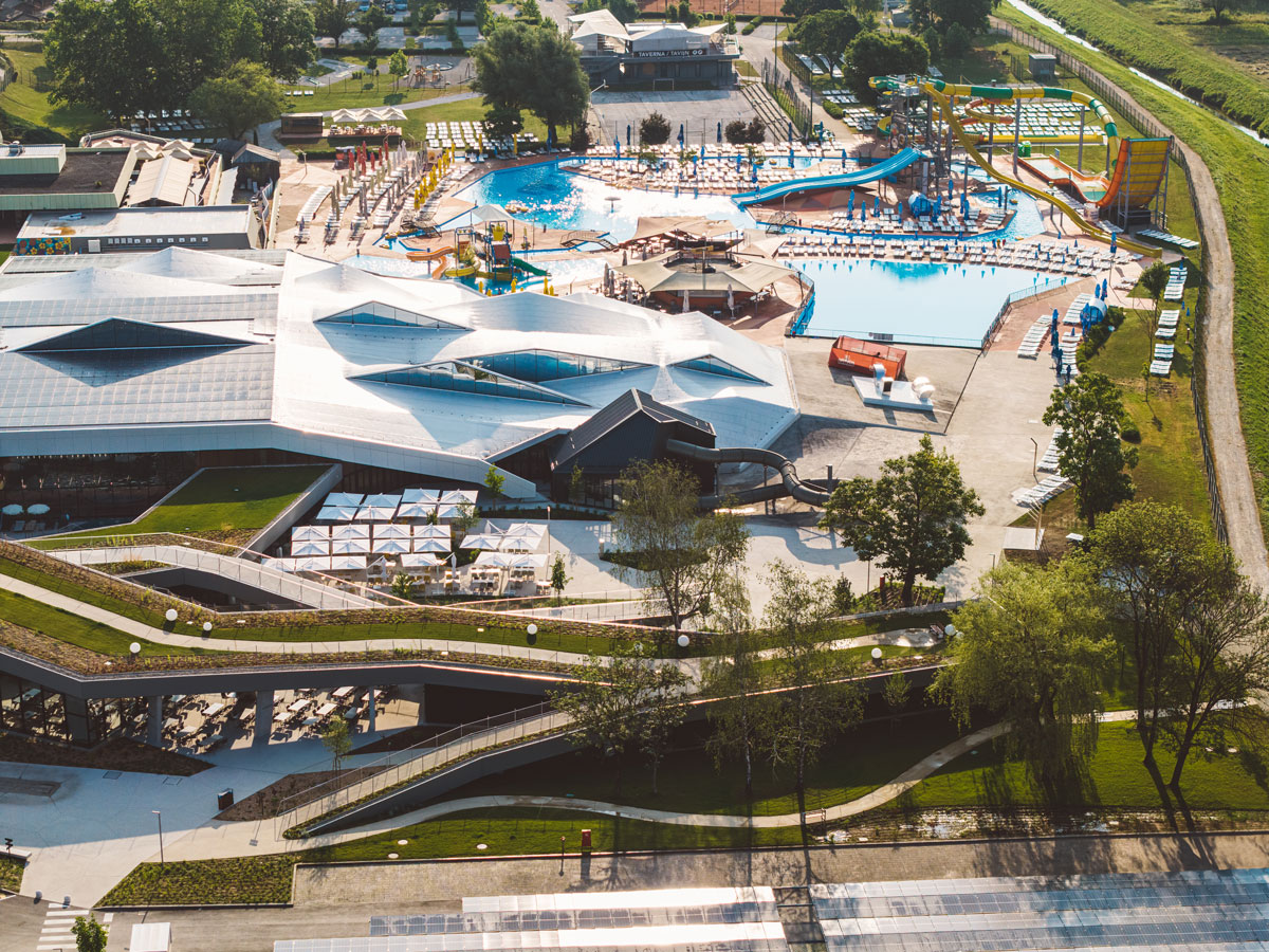 SIKA hidroizolacija krova na kompleksu Terme Tuhelj / foto: SIKA