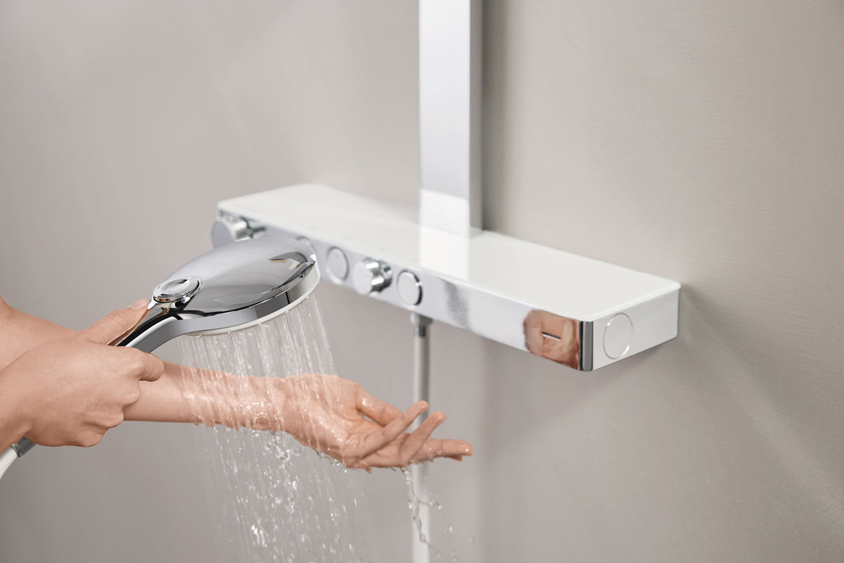 GROHE Rainshower Aqua Pure tuš-sustav / photo: GROHE