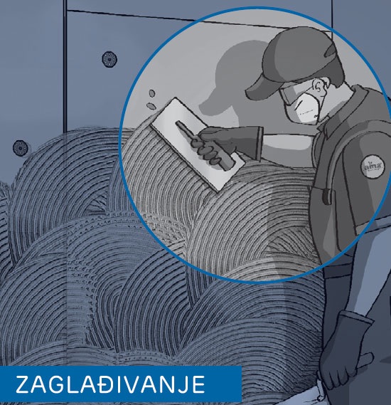 Zaglađivanje / photo: ARP d.o.o.