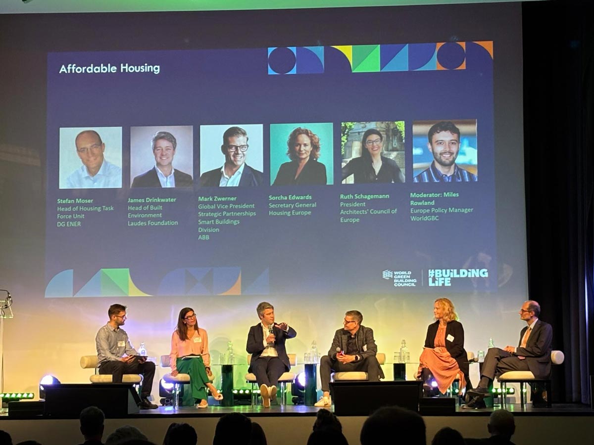 Od temelja do rušenja – kako gradimo klimatski odgovorno? 3 Panel diskusija i radionica u okviru trodnevnog susreta stručnjaka, industrije i politike o dekarbonizaciji građevinskog sektora u Bruxellesu / photo: GBC