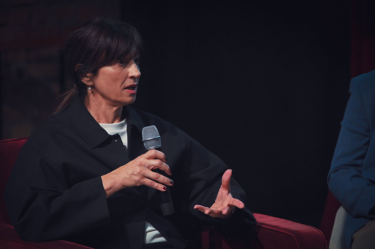 Nataša Milutin Naglić na tribini Grad i promet / photo: Denis Lepur