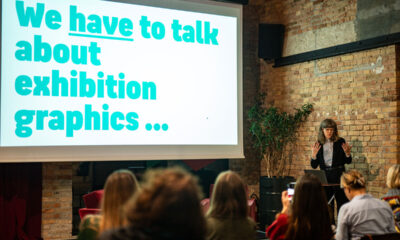 Urania x MUZE: Prostor kao narativni medij – predavanje Jone Piehl o ulozi grafičkog dizajna u prostornoj komunikaciji / photo: Sanjin Kaštelan