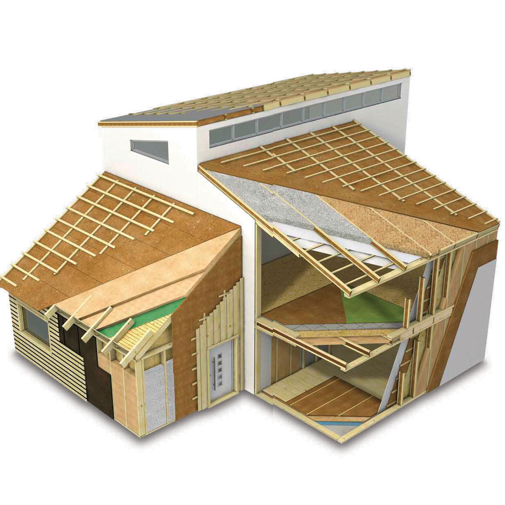 STEICO materijali / photo: J.u.A. Frischeis