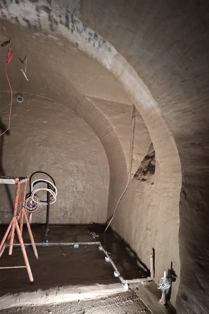 Kako ARP d.o.o. rješava probleme vlage i vraća funkcionalnost urbanim prostorima 4 Sanacija u dvorcu u Stubičkom Golubovcu / photo: ARP d.o.o.