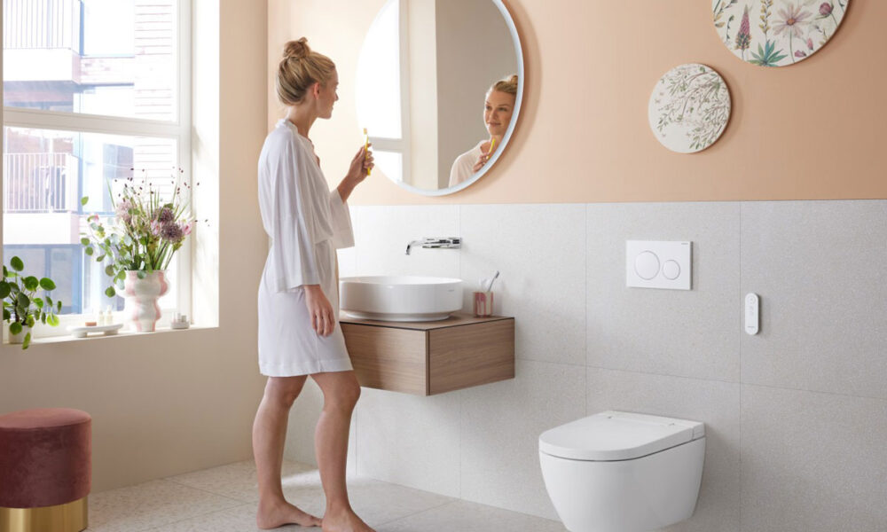 Moderno uređena kupaonica / photo: Geberit