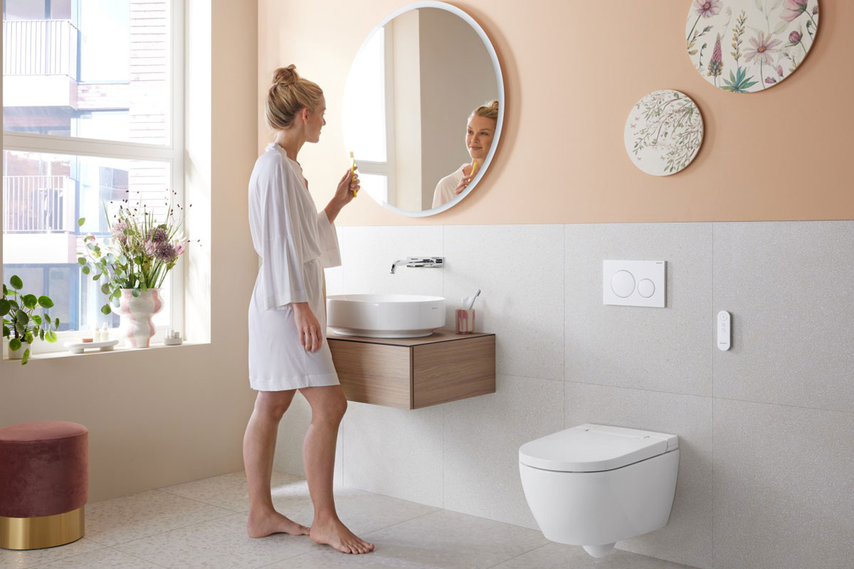 Kako izgleda moderna kupaonica? - Pregled kupaonskih trendova 1 Moderno uređena kupaonica / photo: Geberit