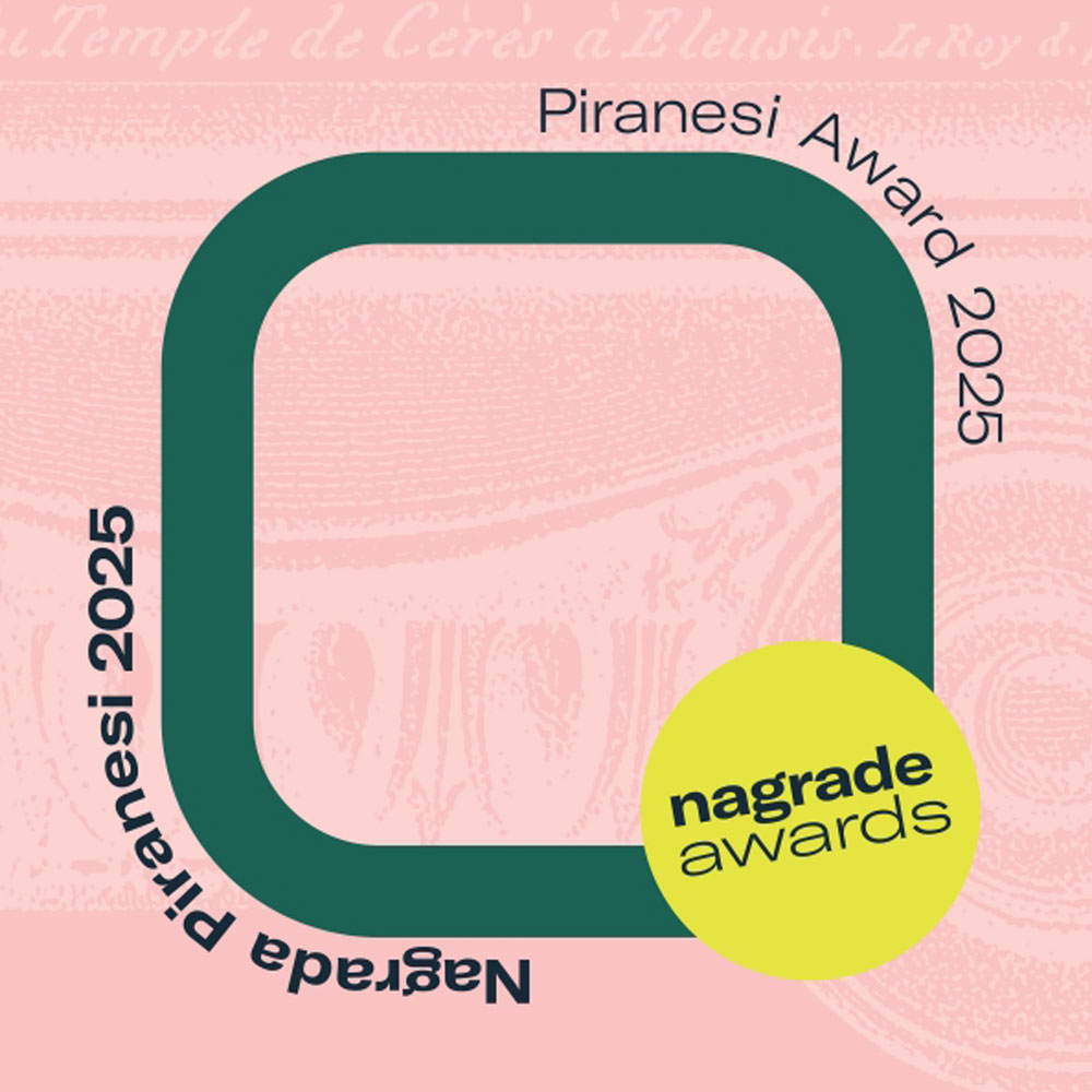 Proglašeni dobitnici Piranesi 2025 nagrade / baner: Piranski dani arhitekture