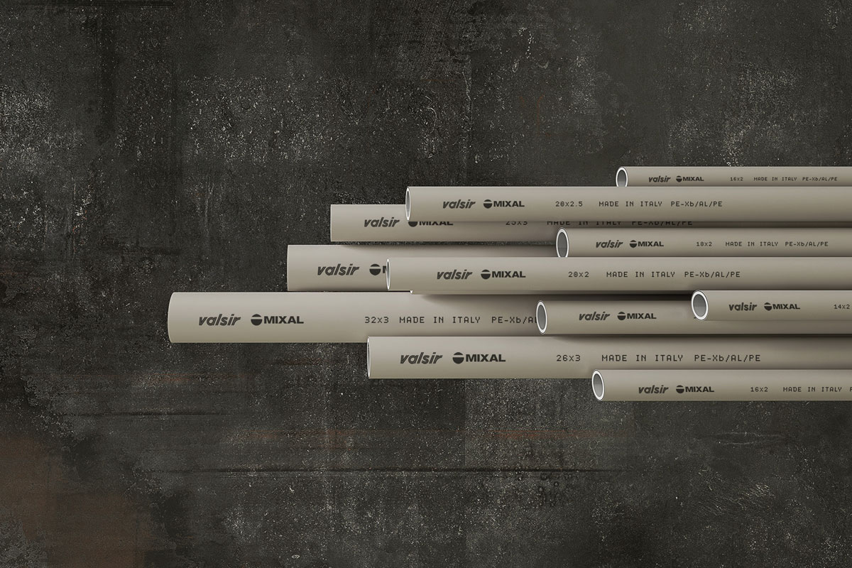 Sustav V-ERRE: udobnost i u ograničenim prostorima 2 Mixal cijevi za sustav V-ERRE / photo: Valsir