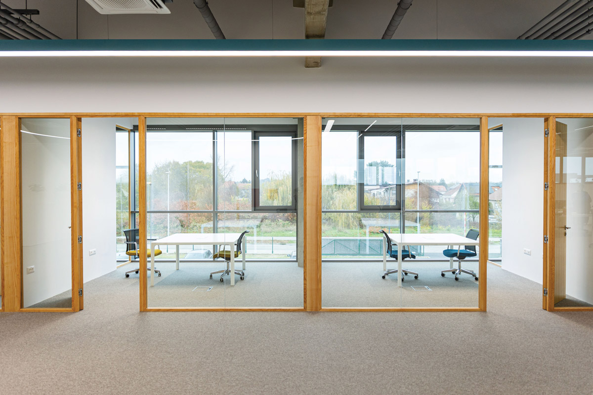 Održiva gradnja u fokusu: Certificiranje prema DGNB standardu 5 Interijer kancelarija FRAMOS kampusa u Čakovcu / photo: FRAMOS Technologies d.o.o