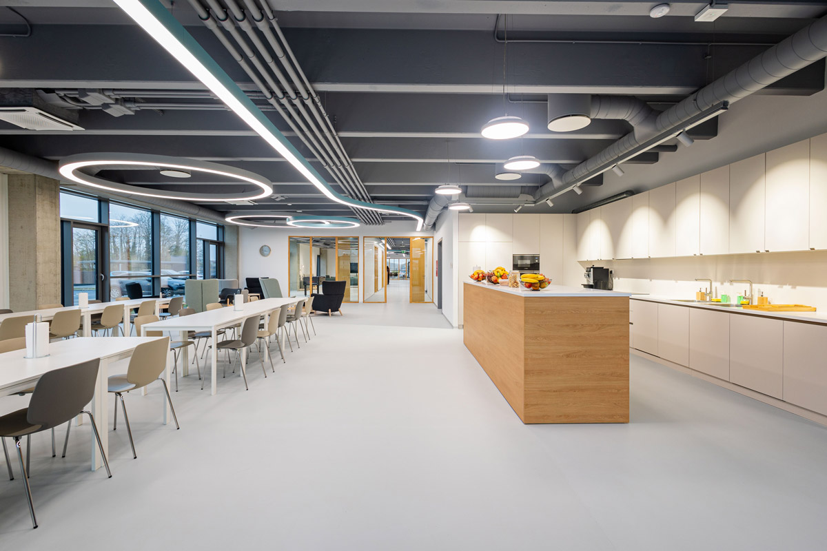 Održiva gradnja u fokusu: Certificiranje prema DGNB standardu 7 Kuhinja u FRAMOS kampusu u Čakovcu / photo: FRAMOS Technologies d.o.o