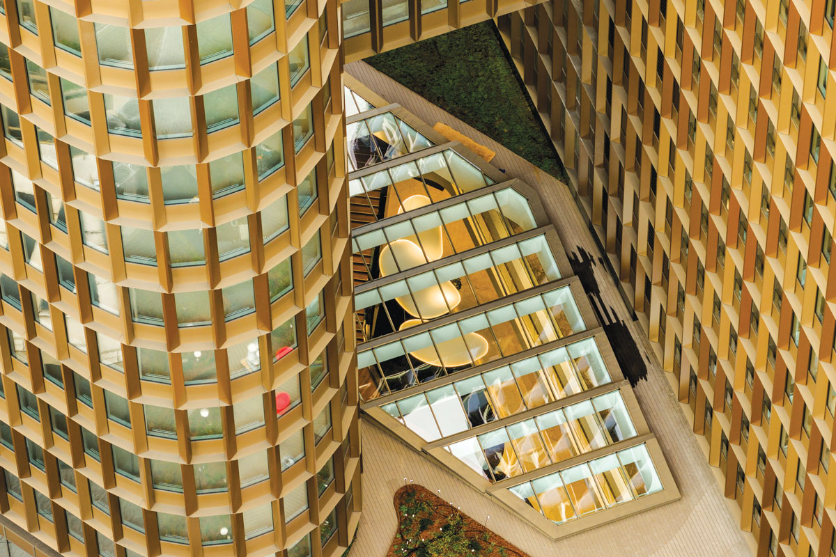 Vilnius dobiva novu poslovnu zvijezdu – Hero Business Centre 4 Press Glass na projektu Hero Business Centre / autor projekta: Cloud Architektai / photo: Irmantas Gelūnas