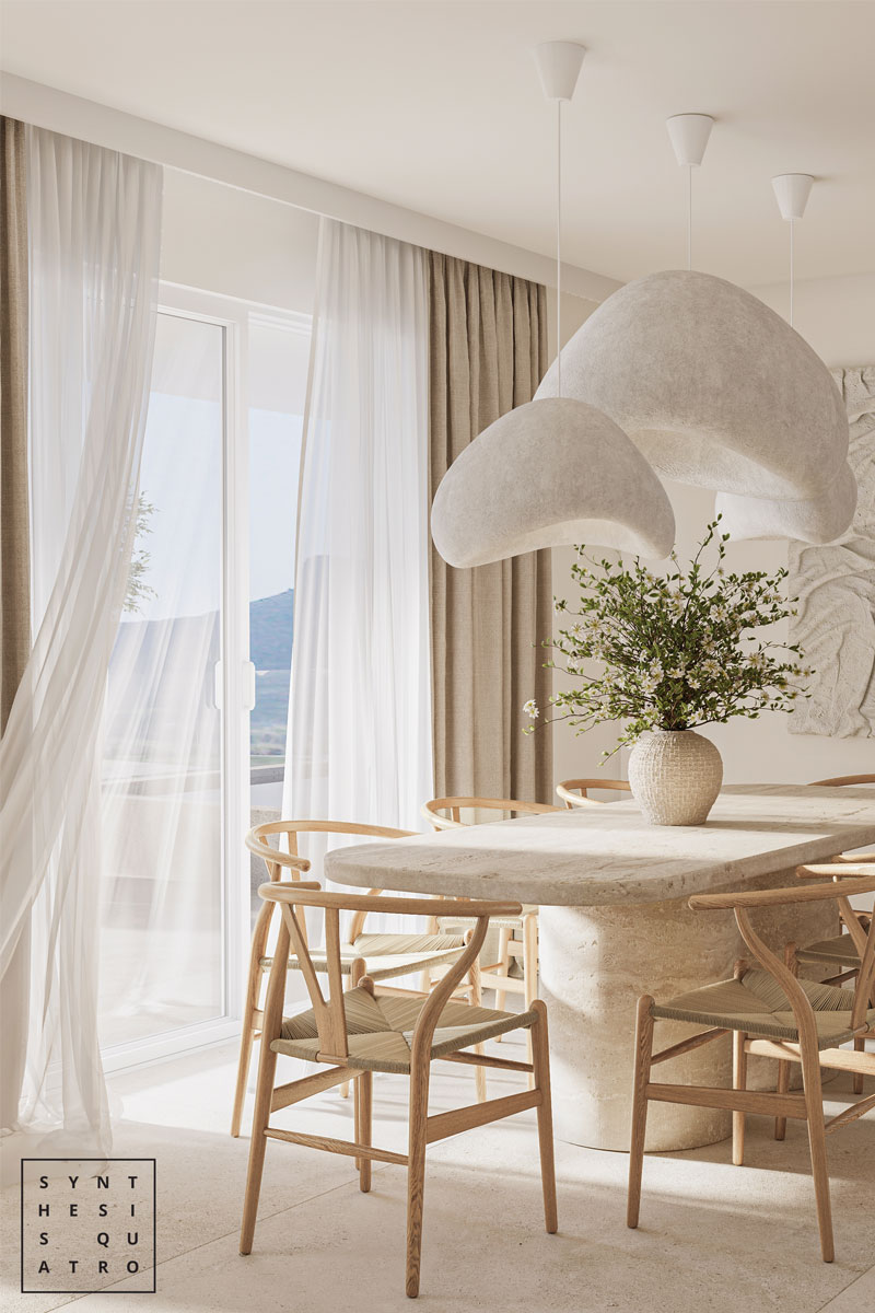 projekt: Synthesis Quatro - Suptilna arhitektura, taktilni doživljaj: Vila Marušići 3 projekt: Vila Marušići / autor projekta: Synthesis Quatro d.o.o. / 3D vizualizacija: Aleksandar Lazić