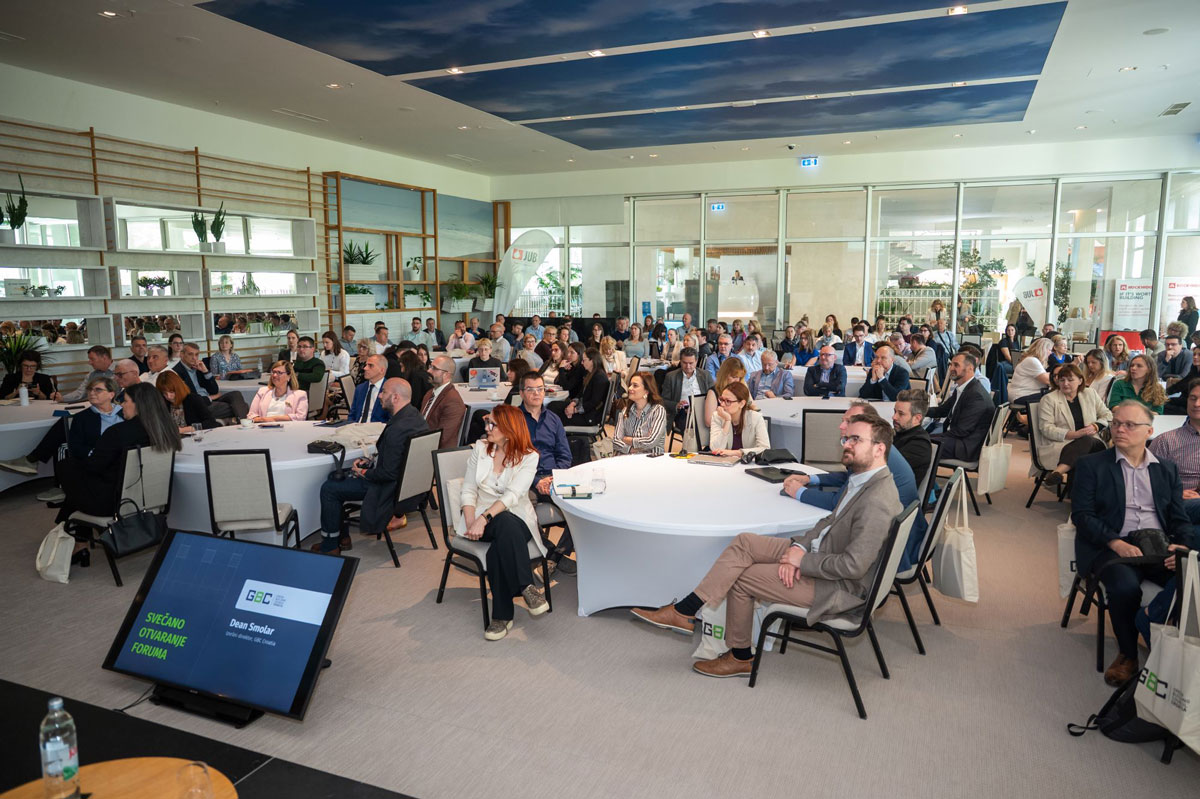 GBC Connect Forum pokazao: Zelena tranzicija traži zajednička rješenja države, industrije i financijskog sektora 1 Svečano otvaranje Foruma / photo: Tony Junaković