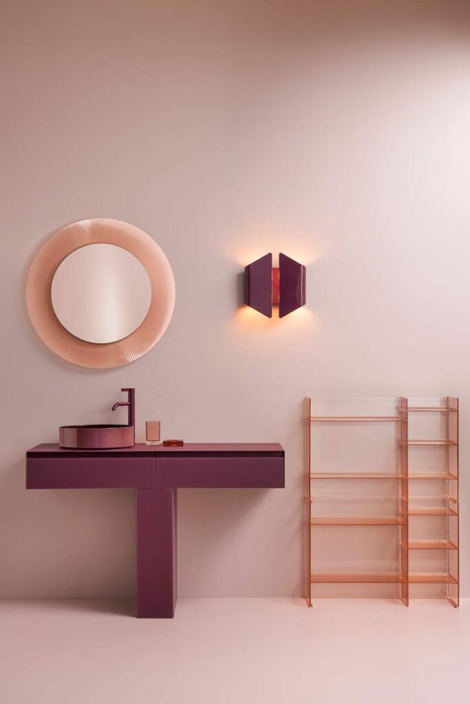 LAUFEN i Kartell otvaraju novo poglavlje: Suradnja koja je vratila boju u kupaonicu 4 Novi element beauTwash u interijeru kupaonice / photo: LAUFEN