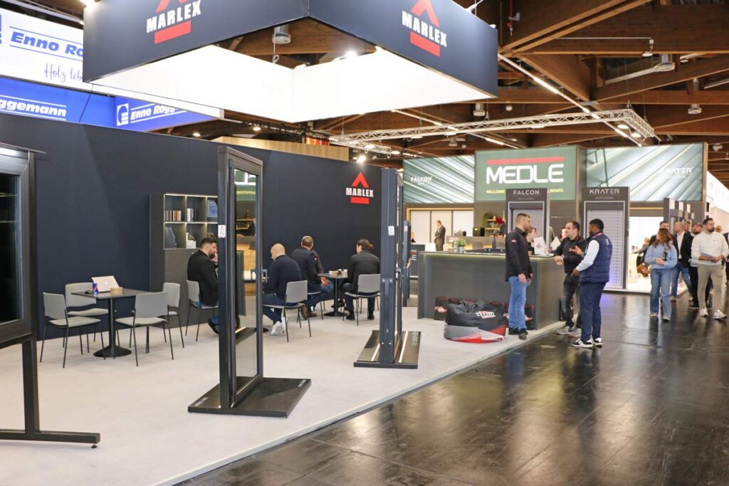 Marlex na sajmu Fensterbau Frontale 3 Marlex štand na sajmu Fensterbau Frontale 2026 / photo: Marlex