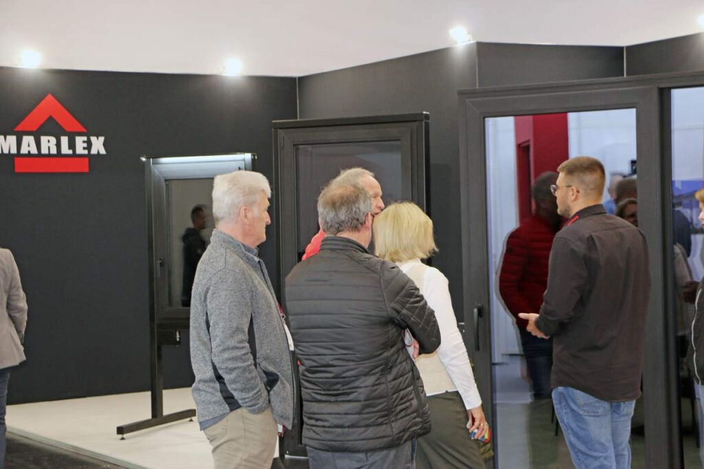 Marlex na sajmu Fensterbau Frontale 4 Posjetitelji na Marlex štandu na Fensterbau Frontale 2026 / photo: Marlex