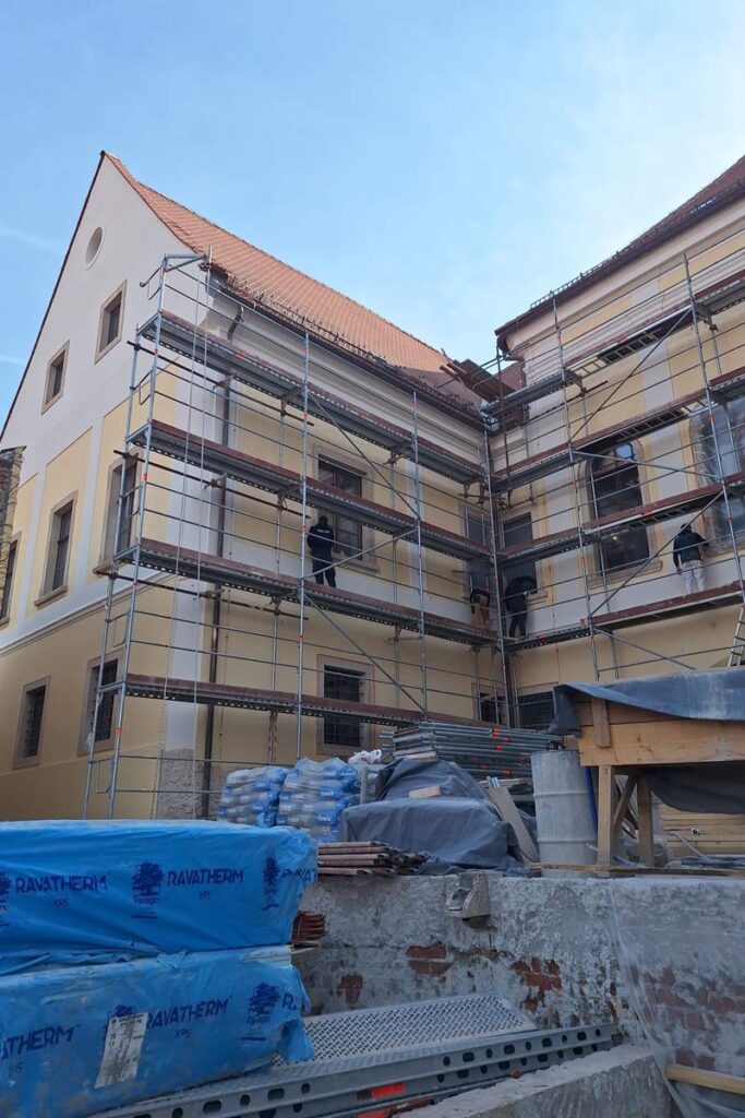 Primjer obnove barokne palače VOKR u Zagrebu 7 Obnova povijesnih pročelja palače VOKR u Zagrebu / photo: ARP d.o.o.