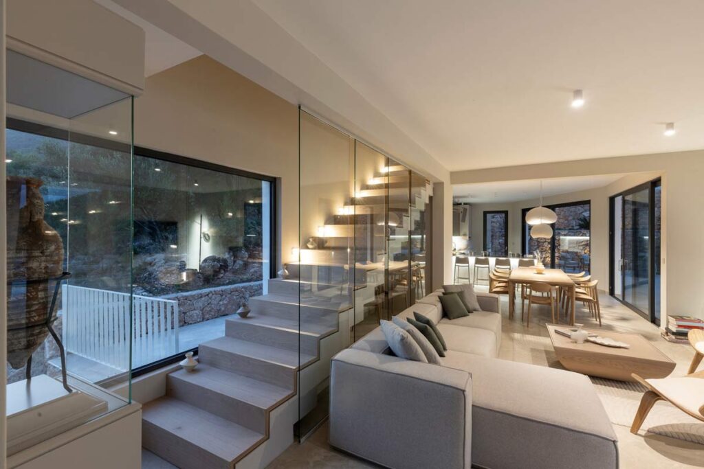 projekt: Villa Vinea Privata - Bogatstvo taktilnih doživljaja i vizualna harmonija s podnebljem 7 projekt: Villa Vinea Privata / autor projekta: 25,4 mm za Arhitekturu i urbanizam d.o.o. / photo: Marko Poplašen