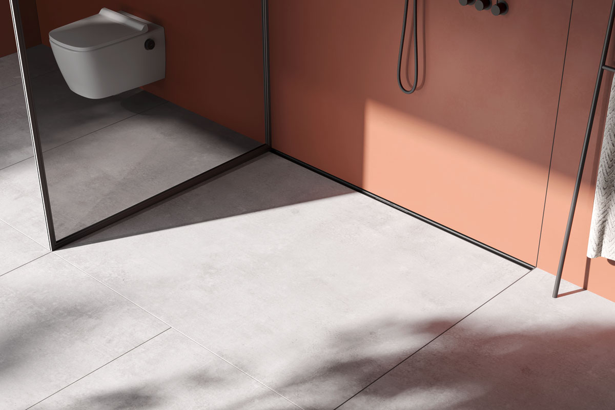 TECEdrainway - Novi standard u dizajnu i funkcionalnosti tuš kanalica 1 TECEdrainway tuš kanalica u interijeru kupaonice / photo: TECE