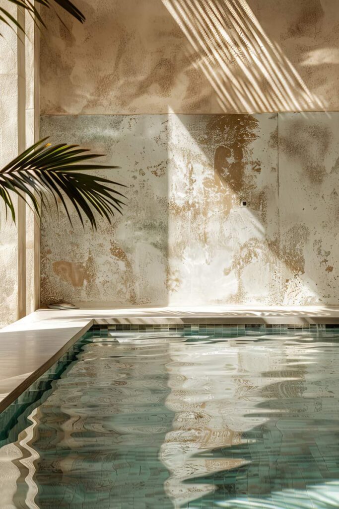 Podrijetlo i korijeni suvremenog spa centra 3 Zatvoreni bazen u spa centru / foto: freepik.com
