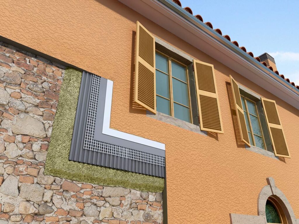 Sikatherm® ETICS fasadni sustavi za dugoročnu sigurnost i udobnost 3 Presjek Sikatherm® ETICS fasadnog sustava / photo: Sika Croatia d.o.o.