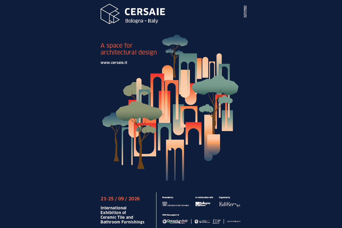 Sektor postavljanja keramičkih pločica u središtu pozornosti u paviljonu 19 na sajmu Cersaie 2026 1 Sajam Cersaie 2026 / baner: Cersaie
