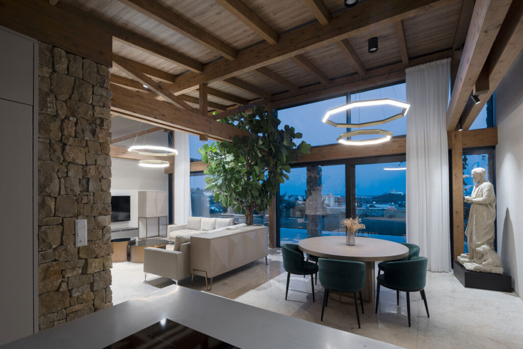 projekt: Villa VICUS - Arhitektura oblikovana prema krajoliku 5 projekt: Villa VICUS / autor projekta: sebastian nagy architects / photo: Tomáš Manina