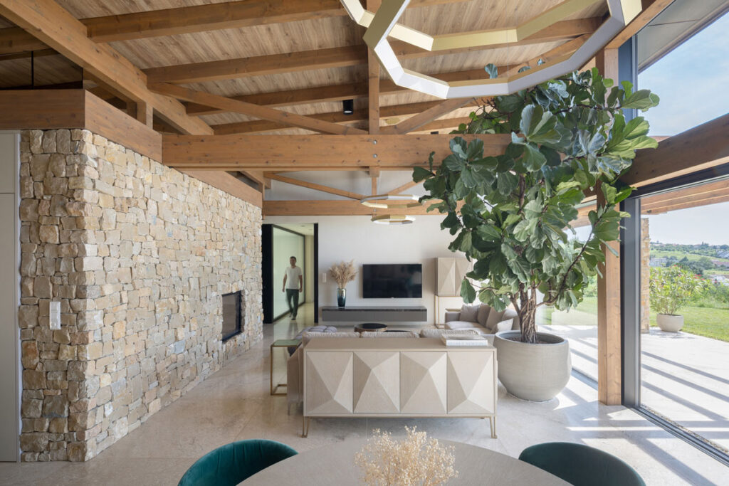 projekt: Villa VICUS - Arhitektura oblikovana prema krajoliku 7 projekt: Villa VICUS / autor projekta: sebastian nagy architects / photo: Tomáš Manina